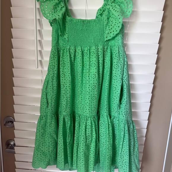 Lilly Pulitzer Asteria Cabana Green Daisy Dreams Eyelet Swing - Picture 5 of 9